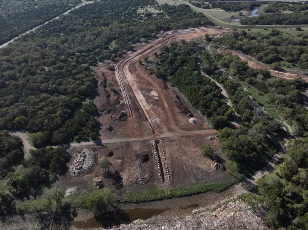 Sundt Awarded the Upper Brushy Creek Water Control and Improvement District Dam Project