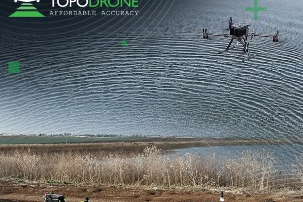 TOPODRONE synchronized LiDAR and bathymetric surveying methods to study a floating solar farm in Israel