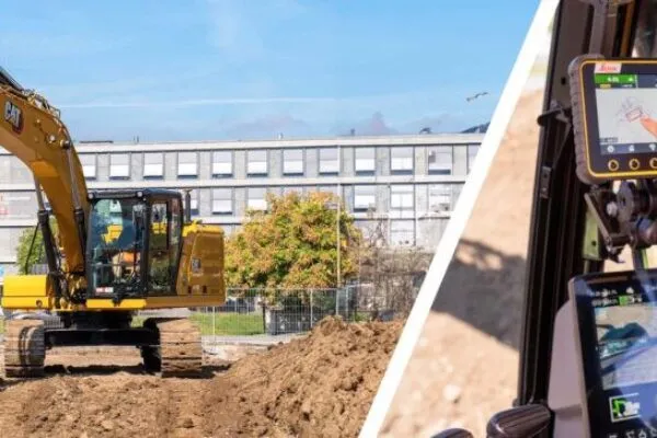 3D machine control compatibility option from Leica Geosystems now commercially available for Caterpillar NGH excavators