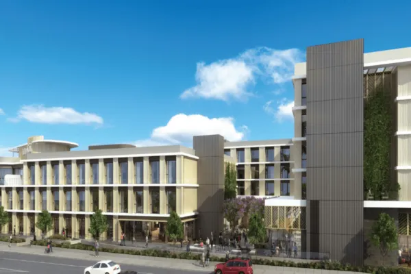 R.D. OLSON CONSTRUCTION BREAKS GROUND ON HILTON HOTEL OVERLOOKING SANTA ANITA RACE PARK